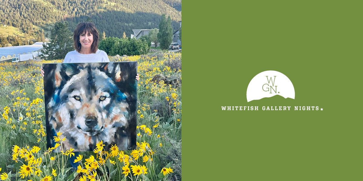 Kallie Audet: Whitefish Gallery Nights at Cawdrey Gallery - May 2nd, 2024