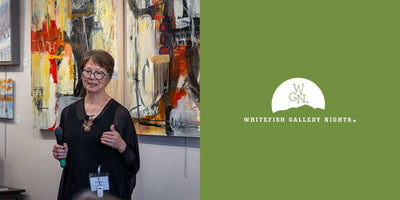 Pamela Caughey: Whitefish Gallery Nights at Cawdrey Gallery - June 6th, 2024