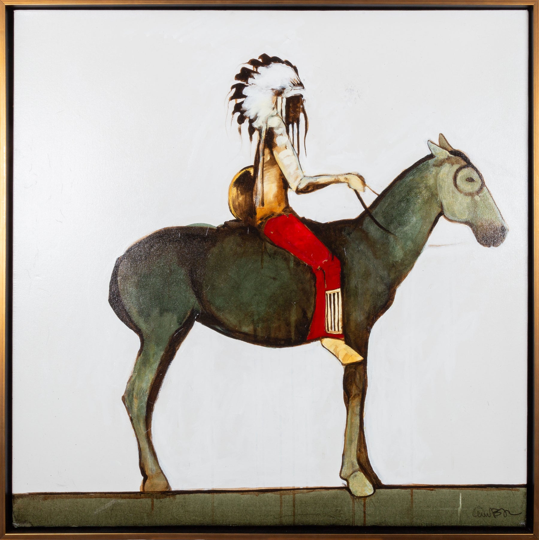 Bad Stallion Bad Horse by Kevin Red Star – Cawdrey Gallery